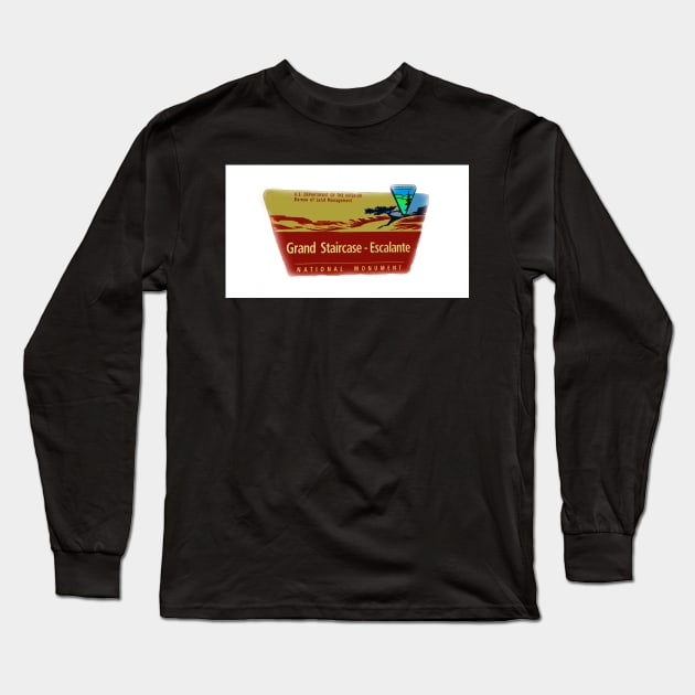 Grand Staircase Escalante National Monument design A Long Sleeve T-Shirt by dltphoto